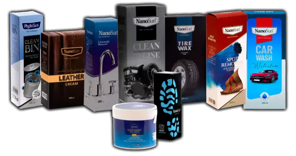 محصولات نانوسان لک شاپ