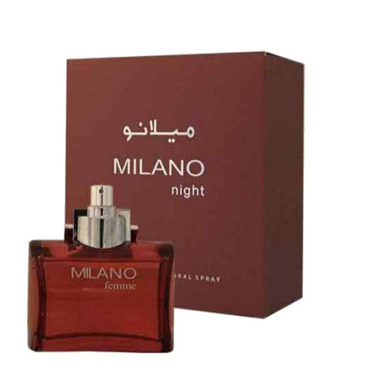 ادکلن مدل زنانه میلانو night حجم 100 میلیلیتر
