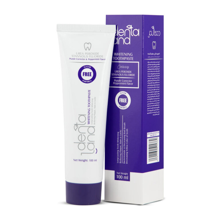 خمیردندان سفیدکننده دنتالند 100 میلیلیتر