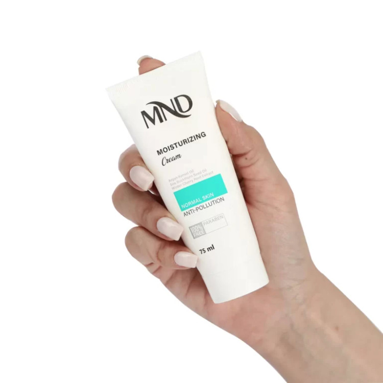 کرم مرطوب کننده مناسب پوست معمولی ام ان دی 75 میلیلیتر