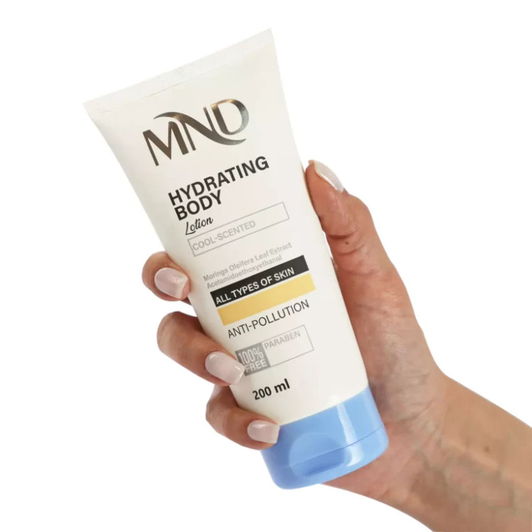 لوسیون آبرسان با رایحه خنک ام ان دی 200 میلیلیتری