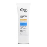 لوسیون ضد آفتاب با فاکتور حفاظتی 90 (SPF 90) مناسب پوست چرب بژ تیره ام ان دی 40 میلی لیتر