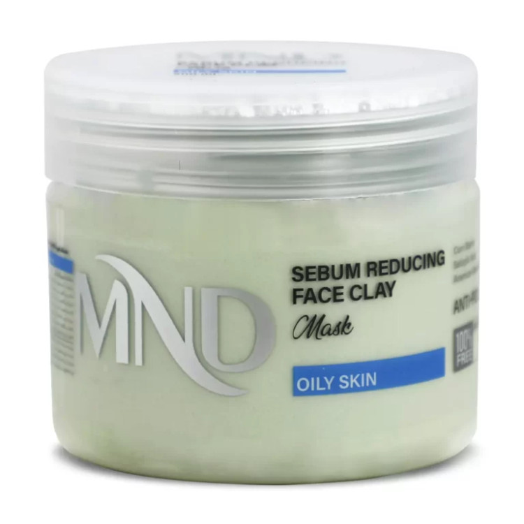 ماسک صورت کاهشدهنده سبوم حاوی خاک رس مناسب پوست چرب ام ان دی 200 میلیلیتر