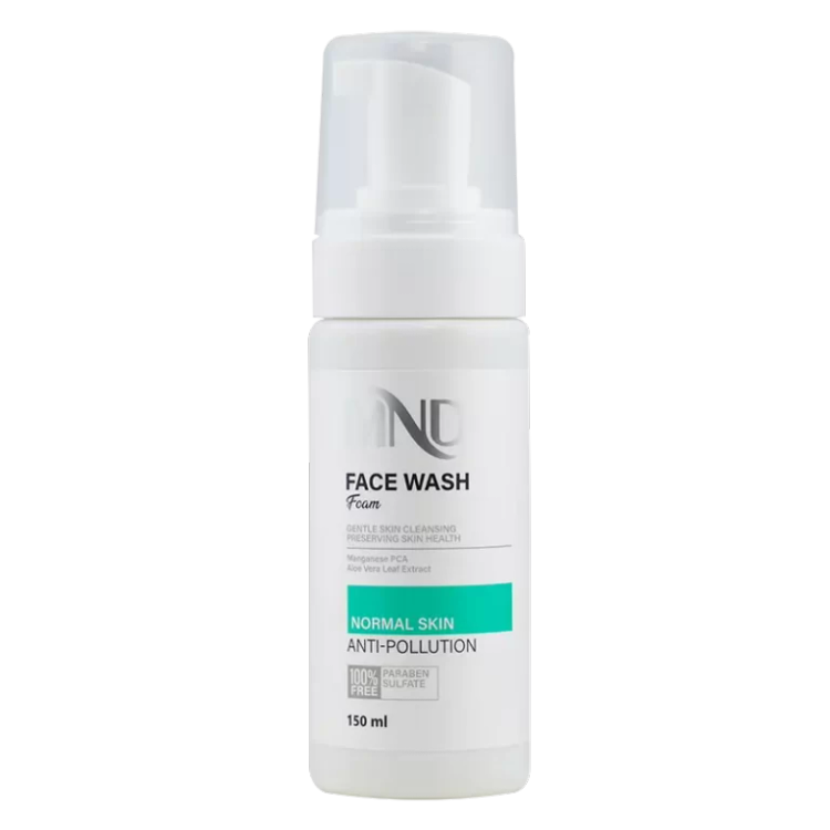 فوم شستشوی صورت مناسب پوست معمولی 150 میلی لیتر ام ان دی