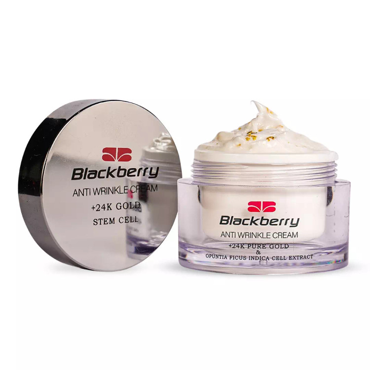 پک سلول بنیادی بلک بری (کرم دور چشم و کرم فوق آبرسان طلا به همراه کیف هدیه )