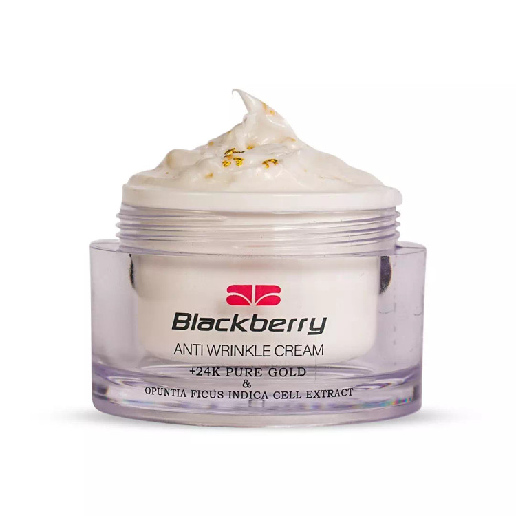 کرم فوق آبرسان و جوانساز حاوی سلول بنیادی و طلای 24 عیار بلک بری 50 میلی لیتر