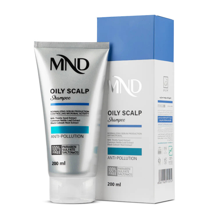 شامپو مناسب پوست سر چرب ام ان دی 200 میلیلیتر