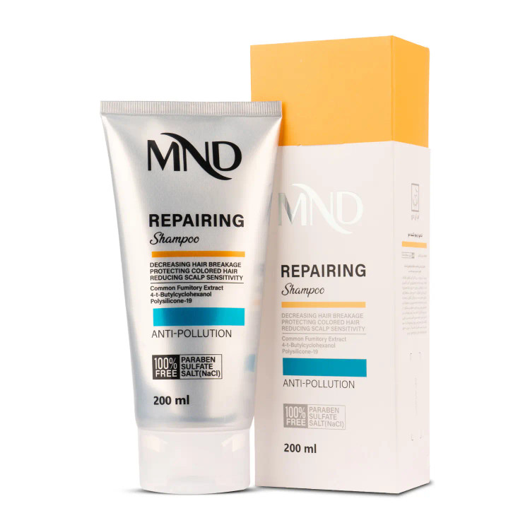 شامپو ترمیم کننده مو ام ان دی 200 میلیلیتر